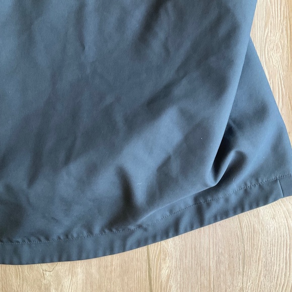 Nike Baseball Hot Jacket 3/4 Short Sleeve Mens Grey black warm up pullover L - Picture 12 of 13